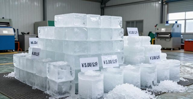 番禺区食用冰块多少钱 良臣制冰厂最新报价