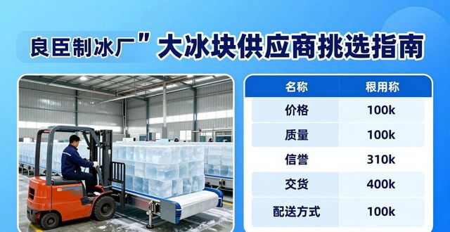 番禺区大冰块供应 工厂降温就用良臣制冰厂